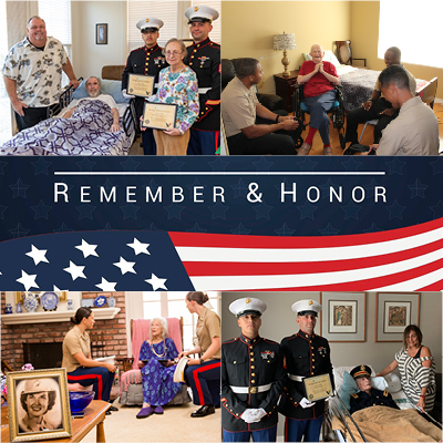 We Honor Veterans, a program of the National Hospice and Palliative Care Organization (NHPCO) in collaboration with the Department of Veterans Affairs (VA) is focused on respectful inquiry, compassionate listening and grateful acknowledgement. 